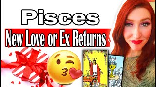 PISCES SHOCKINGLY ACCURATE WILL THERE NEW LOVE OR EX RETURNS PISCES Tarot Reading [upl. by Aenal228]