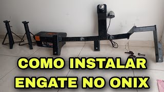 COMO INSTALAR ENGATE NO ONIX PASSO A PASSO DO ZERO [upl. by Atinnek]