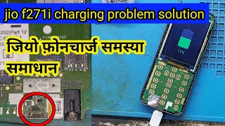 how to jio f271i charging problem solution Jio phone charging ripiaring [upl. by Atalie839]