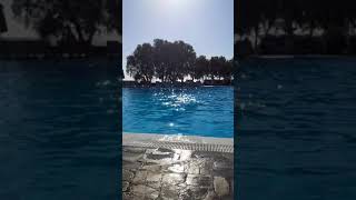 Atlantica Beach resort Kos Big pool and sunshine 24° October 2020 [upl. by Dieter]