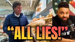 Tucker Exposes Cost of Food in Russia Versus the USA [upl. by Phyllis387]