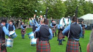 Cullybackey Pipe Band  World Pipe Band Championships 2010 [upl. by Rudolf]