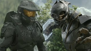 Master Chief VS Arbiter Var Gatanai Full Fight HD  Halo Season 2 Episode 8 [upl. by Hsiri778]