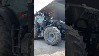 Deutz fahr 7250 TTV Warrior agrimix 🇩🇪🚨🤩😈deutzfahr deutzfahrofficial [upl. by Tatman]