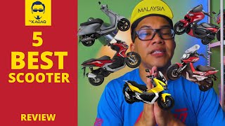 5 BEST MOTOSIKAL SCOOTER 150CC160CC 2024  Review Malaysia [upl. by Alleusnoc]