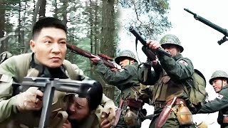 中國特種兵被日本軍隊包圍，不料他竟是神枪手，一槍一個，全殲日本軍隊！！！抗日 功夫大師 大陆电视剧 Chinese Television Dramas枪王特種兵之深入敵後 [upl. by Anul237]