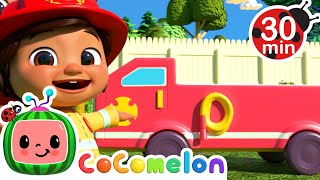 Heroes to the Rescue  with Nina and JJ  Cocomelon Nursery Rhymes for Kids [upl. by Bartie]