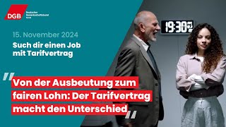 Such dir einen Job mit Tarifvertrag [upl. by Davidde501]