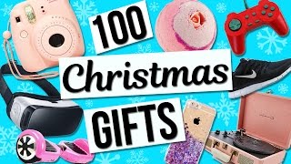 100 Christmas Gift Ideas Holiday Gift Guide For Girls [upl. by Annala]