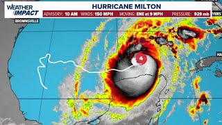 LIVE RADAR Tracking Hurricane Milton [upl. by Yevrah]