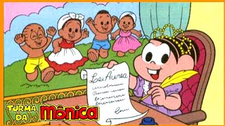 Turma da Mônica Abolição dos Escravos  História infantil [upl. by Jenness]