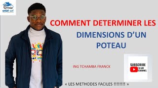 Comment prédimensionner poteaux [upl. by Kinney]