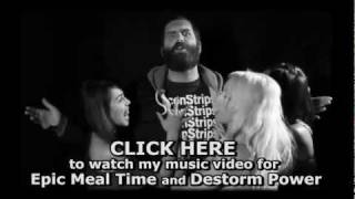 Epic Meal Time Destorm music video quotEpic wRapquot [upl. by Radloff592]