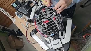 24 11 15  Badminton Stringing  Yonex Astrox 77 Pro  Exbolt 65  115kg [upl. by Bower672]