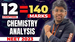 12 chapters  140 marks in Chemistry🔥NEET 202324 [upl. by Acile]