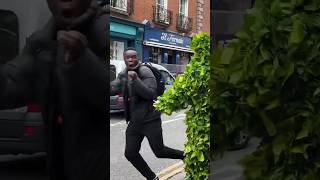 They just ran 😂 nickxar pranks bushman funnymoments prankster prankvideo funny funnyprank [upl. by Bourque949]