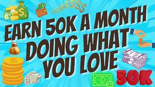 Earn 50K a Month Doing What you Love Silent Subliminal [upl. by Yssim]