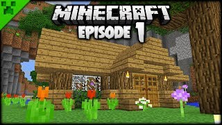 Minecraft  Part 1 How to Survive the First Night [upl. by Geraud]