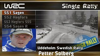 WRC  FIA World Rally Championship PSP  Expert Single Rally  Uddeholm Swedish Rally [upl. by Leola]