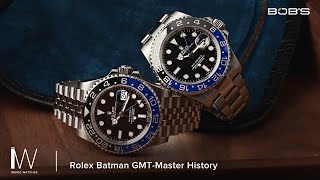 Rolex Batman GMTMaster History  Inside Watches Bobs Watches [upl. by Liagaba2]