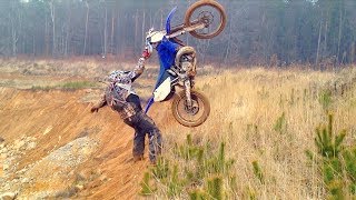 Two stroke power Yamaha yz250 Enduro Krzeszowice Tours [upl. by Garceau]