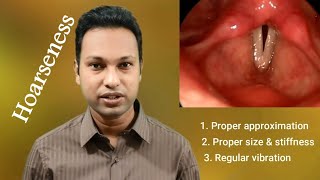 Hoarseness of Voice Underlying Causes and Diagnostic Approach [upl. by Roshelle]