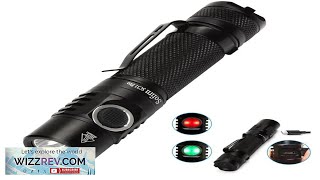 Sofirn SC31 Pro LED Flashlight Powerful Rechargeable 18650 Torch USB C SST40 Review [upl. by Derag]