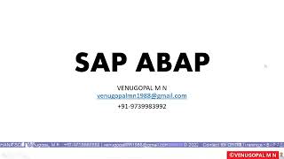 Basav SAP ABAP in Kananda Language 1 Introduction overview in Kannada Language [upl. by Ana157]