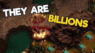 They Are Billions Gameplay 13  Rushing to Clear for the Last Wave [upl. by Klement441]