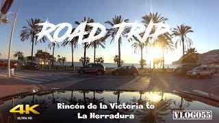 Road Trip to La Herradura Andalucia Spain  VLOG055 4K [upl. by Elleoj722]