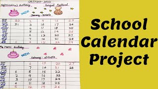 School Calendar Project [upl. by Hiasi]