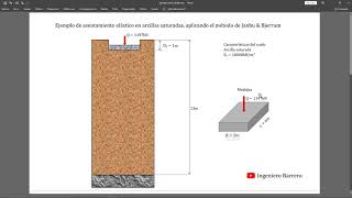 Asentamientos elásticos por el método de Janbu amp Bjerrum [upl. by Esau]