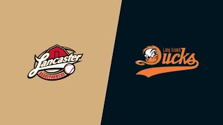 LIVE on FloBaseball Atlantic North Playoffs  Lancaster Barnstormers vs Long Island Ducks [upl. by Gerc691]