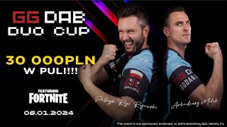 TURNIEJ GGDAB CUP FORTNITE o 30000 PLN x ARKADIUSZ MILIK [upl. by Beale600]