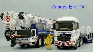 WSI Baldwins Liebherr LTM 1350 amp Arocs  6Axle Trailer by Cranes Etc TV [upl. by Mudenihc]