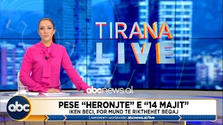 Tirana Live 22 mars 2023  ABC News Albania [upl. by Nanaek]