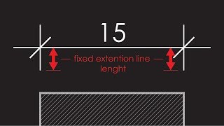 Seting Up the Dimension Style DIMSTY in AutoCAD Tutorial [upl. by Kape]