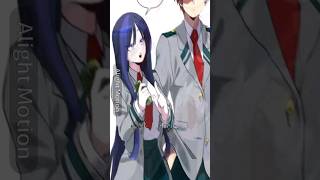 Todoroki x yo alightmotionedit edit shortvideo shototodoroki 😚❤ [upl. by Nagaem381]