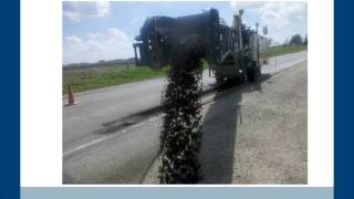 Construction of an Unbonded Concrete Overlay under Traffic [upl. by Gaeta583]