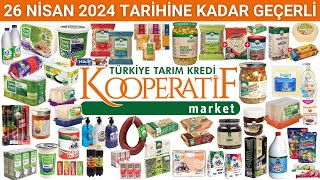 TARIM KREDİ KOOPERATİF MARKET  GIDA TEMİZLİK  26 NİSAN 2024E KADAR  TARIM KREDİ AKTÜEL İNDİRİM [upl. by Muller]