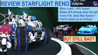 Optimus Reno  Ice King BUT BAD Miniboost Duration Review Starflight Reno 【Garena Speed Drifters】 [upl. by Lionello]