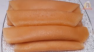 Homemade Perfect Patishapta Pitha Recipe  Patishapta Pitha Recipe Ingredients  Amand Kitchen [upl. by Cinom19]