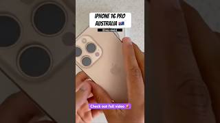 Unleashing the power of iPhone 16 Pro down under 🇦🇺🧨 iPhone16Pro techunleashed unboxing [upl. by Annonyw]