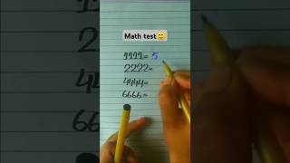 Math test math puzzle mathstricks [upl. by Rotow]