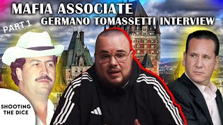 MAFIA IN ITALY IS MUCH MORE INTENSE  GERMANO TOMASSETTI INTERVIEW  P1  Pablo Escobar  Rizzuto [upl. by Nosreh77]