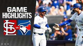 Cardinals vs Blue Jays Game Highlights 91424  MLB Highlights [upl. by Nezah536]