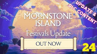 New spirits New content Lets play Moonstone Island [upl. by Kemp]