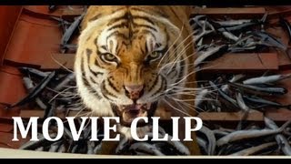 Life of Pi Flying Fish Movie Clip  Paradise  Coldplay [upl. by Anihpesoj]