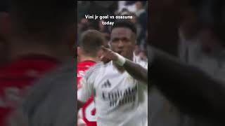 Vinicius Jr goal vs Ossasuna [upl. by Adnawak]