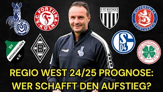 Regionalliga West Aufstiegsprognose Wer kann dem MSV Duisburg gefährlich werden [upl. by Adnamas]